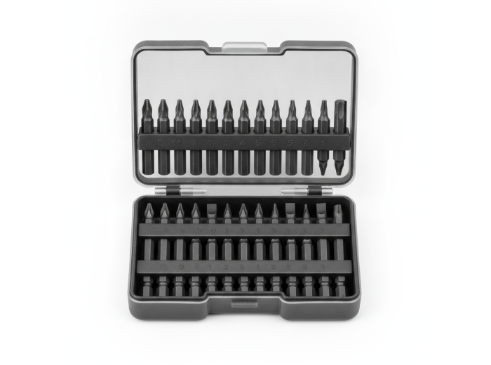 Impact-Rated Driver Bit Set, 35 Piece