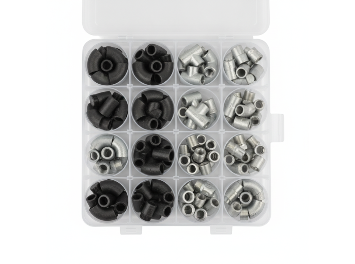 Threaded Pipe Fitting Assortment Kit