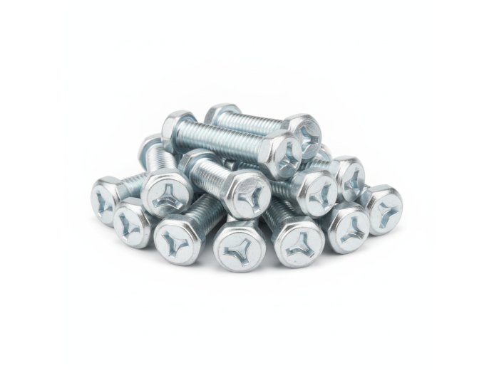 Grade 5 Hex Cap Screw, Zinc-Plated