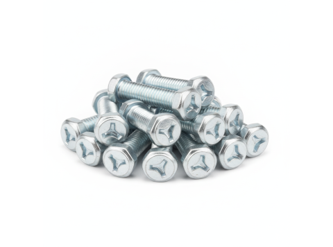 Grade 5 Hex Cap Screw, Zinc-Plated
