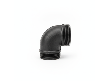 Black Malleable Iron 90 Degree Elbow